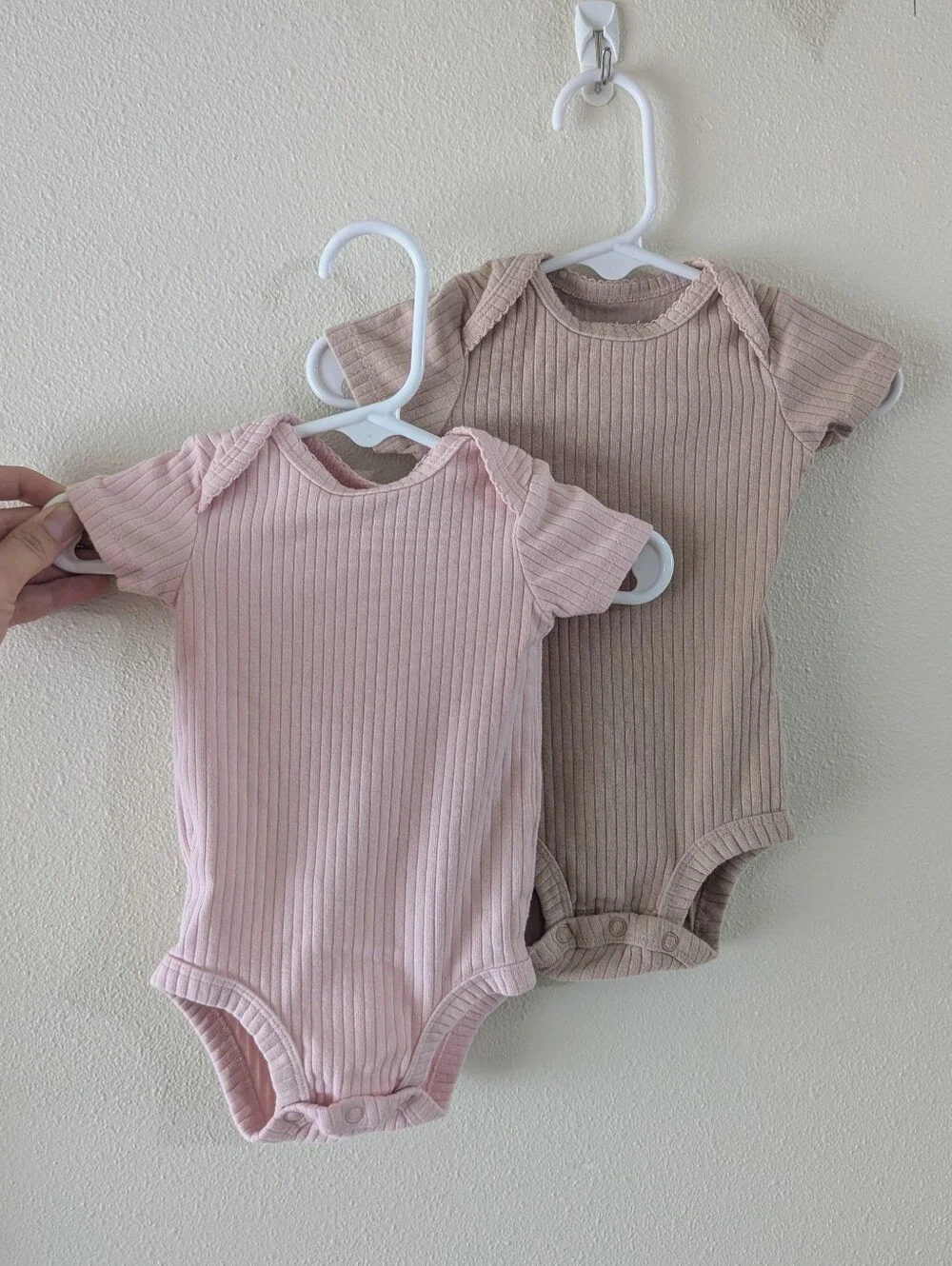 2 Ribbed Bodysuits